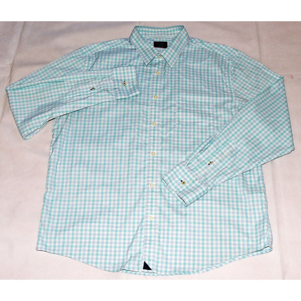 UNTUCKit Montiglet Performance Men's Long Sleeve Button Front Shirt Size XL
